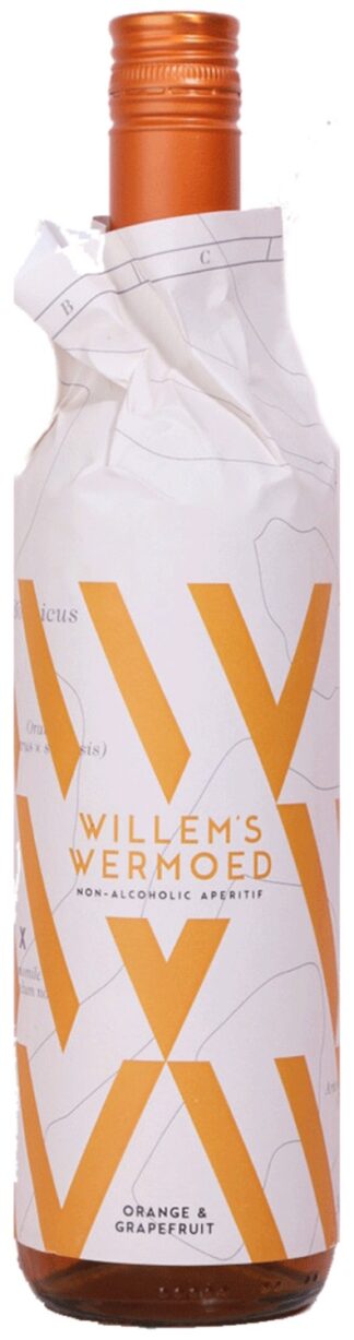 Willems Wermoed - Orange Grapefruit Alcoholvrij Aperitief